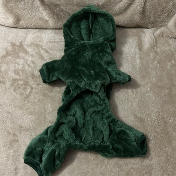 Dinosaur Costume For Dogs And Cats Pet Clothes - Coral Fleece - Picture 5 of 7